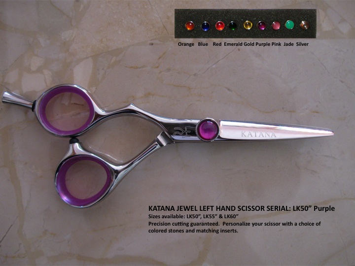 LK50 - Katana Jewel Scissor Left Hand (Purple)