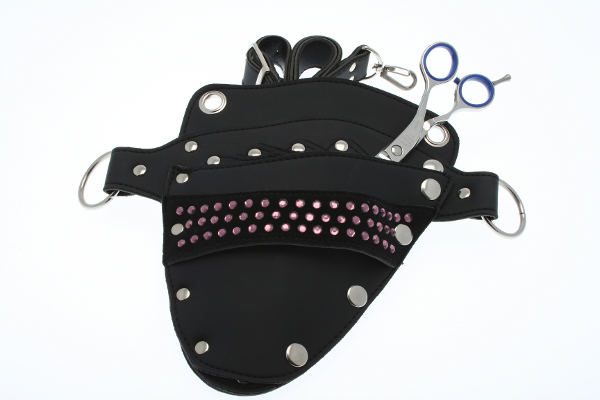 TOPHD029-DB - TOPHD029-DB Black Holster with Diamante